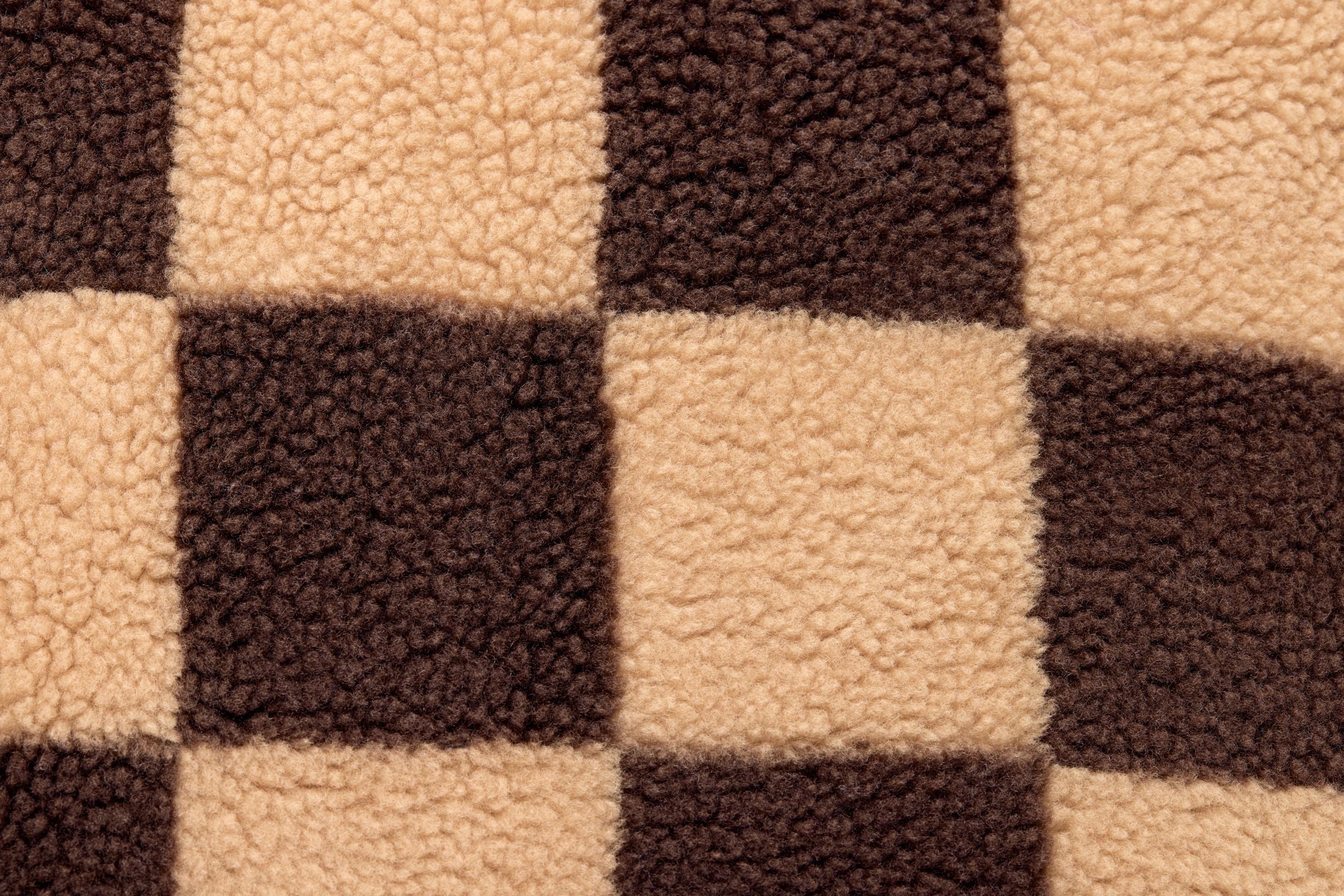 Fatboy Square Pillow Teddy Chess, Brown